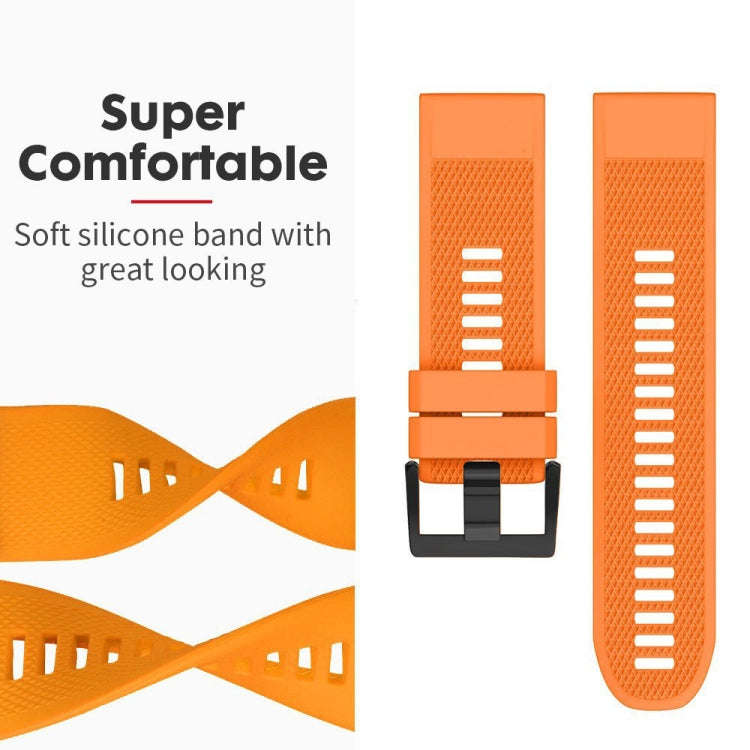 Quick Removable Silicone Watch Band for Fenix 5X 26mm(Sky Blue)