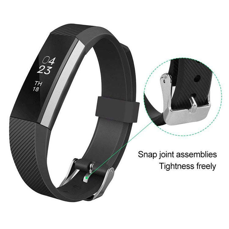 Children Silicone Twilled Watch Band for FITBIT ACE(Orange)