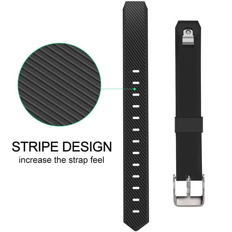 Children Silicone Twilled Watch Band for FITBIT ACE(Orange)