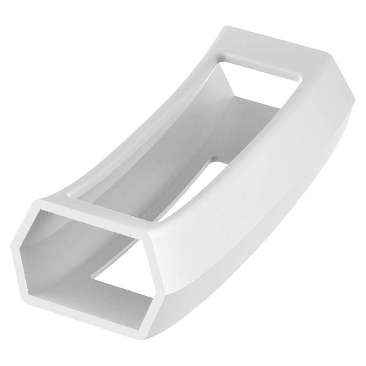 Intelligent Wearable Device, Solid Color Silicone Watch Protective Case for FITBIT Alta / HR(White)