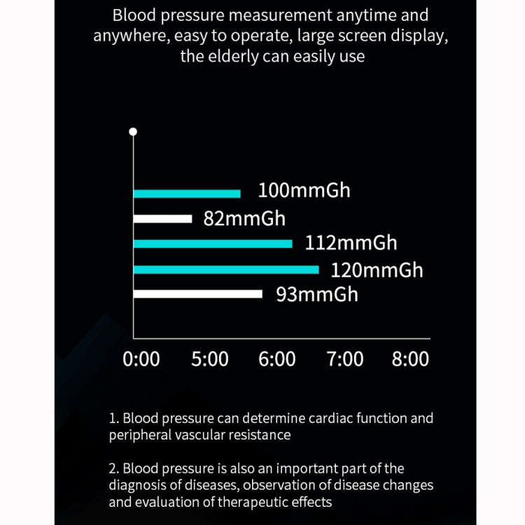 P2 1.3 inch IPS Color Screen IP67 Waterproof Smart Watch Wristband,Support Message Reminder / Hea...