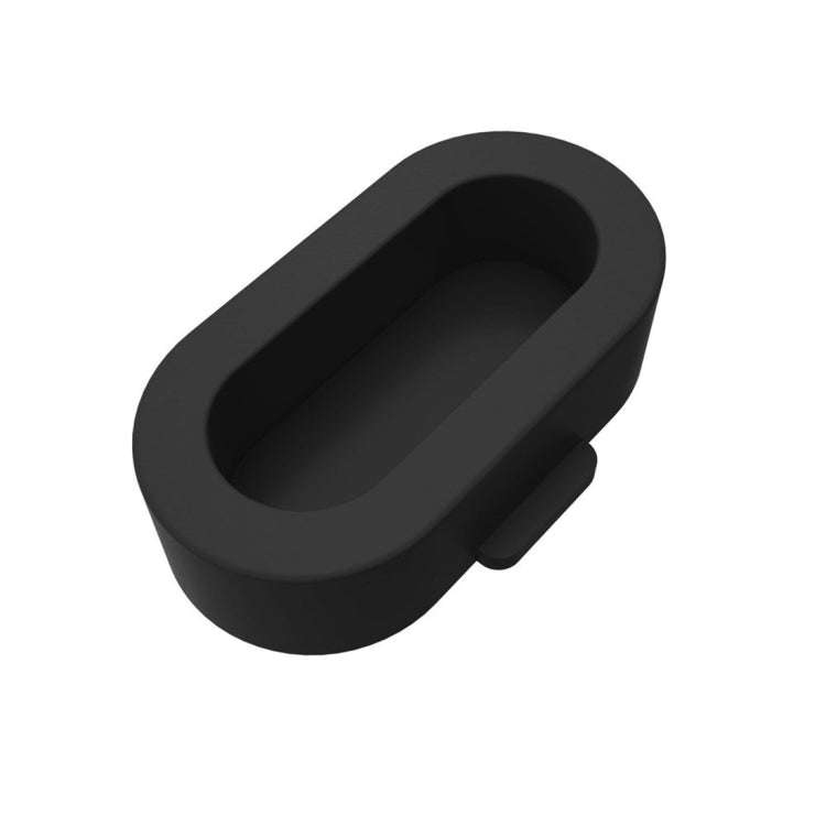 Smart Watch Charging Port Silica Gel Anti-dust Stopper Dustproof Plug for Fenix 5 / 5S / 5X(Black)