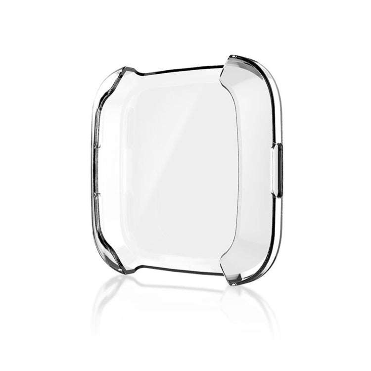 Smart Watch Soft TPU Protective Case for Fitbit Versa(Transparent)