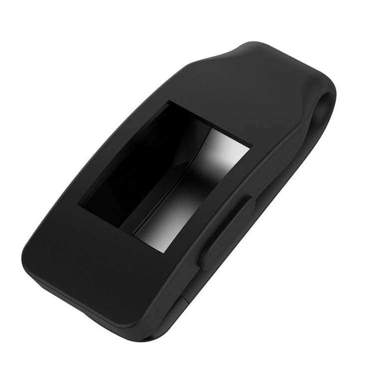 Smart Watch Silicone Clip Button Protective Case for Fitbit Inspire / Inspire HR / Ace 2(Black)