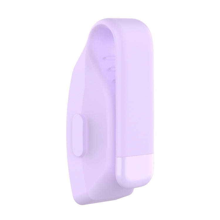 Smart Watch Silicone Clip Button Protective Case for Fitbit Inspire / Inspire HR / Ace 2(Light Pu...