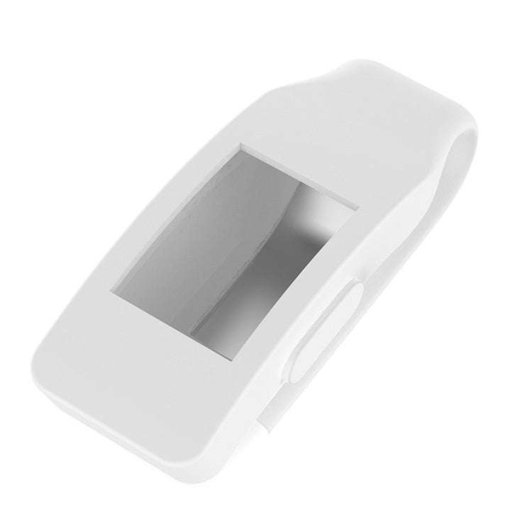 Smart Watch Silicone Clip Button Protective Case for Fitbit Inspire / Inspire HR / Ace 2(White)