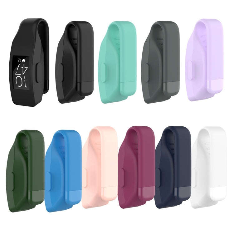 Smart Watch Silicone Clip Button Protective Case for Fitbit Inspire / Inspire HR / Ace 2(White)