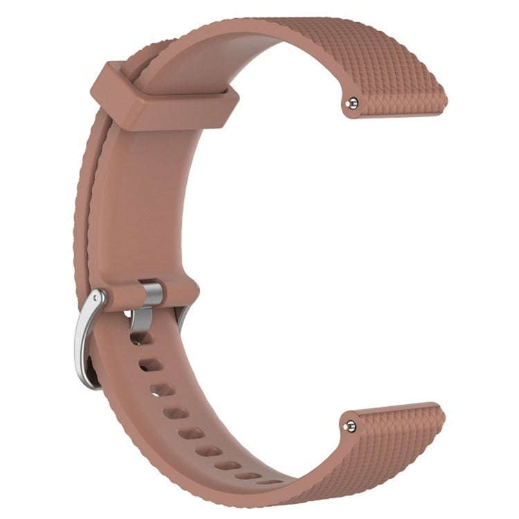 Smart Watch Silicone Watch Band for POLAR Vantage M 22cm(Brown)