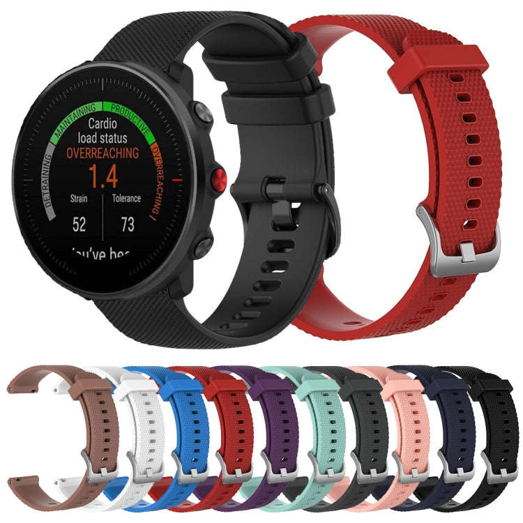 Smart Watch Silicone Watch Band for POLAR Vantage M 22cm(Sky Blue)