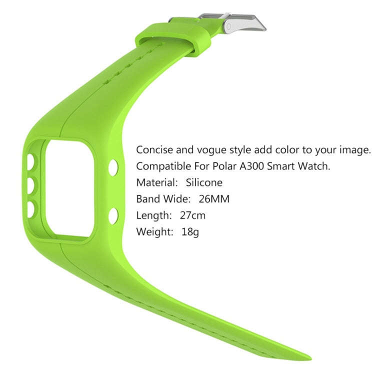 Smart Watch Silicome Watch Band for POLAR A300(Blue)
