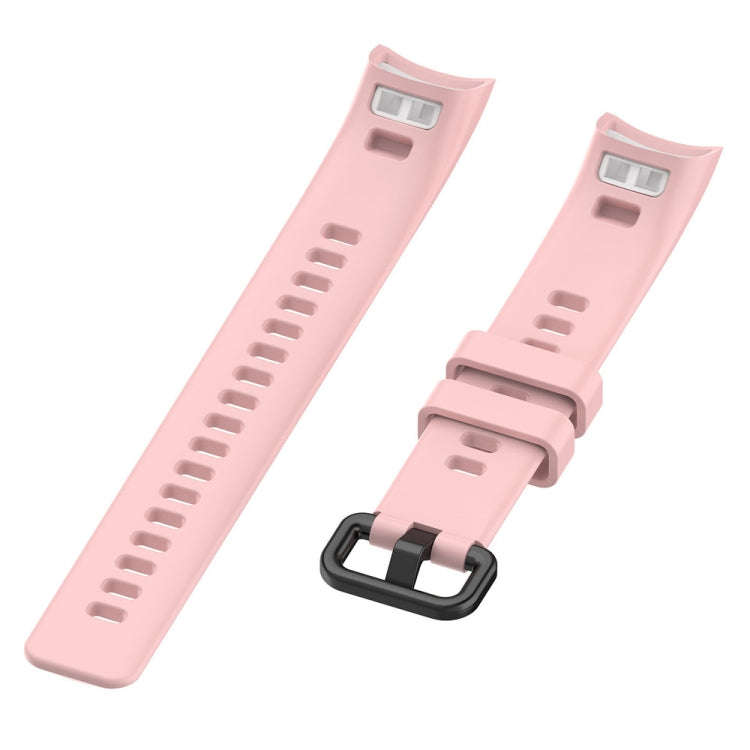 Smart Watch Silicone Watch Band for Huawei Honor Band 4 / Band 5(Pink)