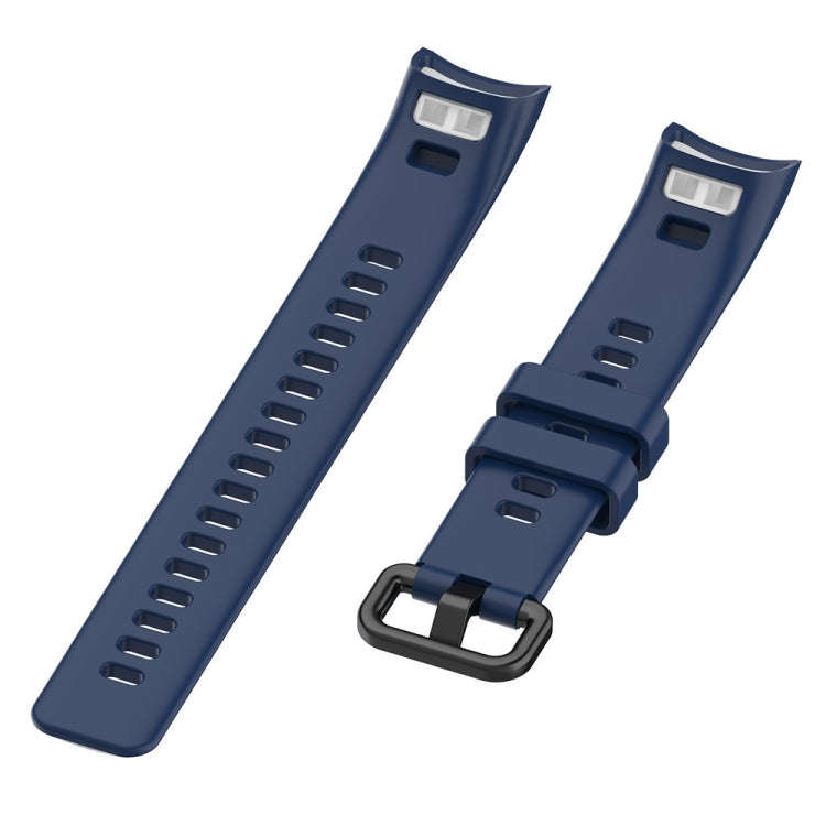 Smart Watch Silicone Watch Band for Huawei Honor Band 4 / Band 5(Blue)