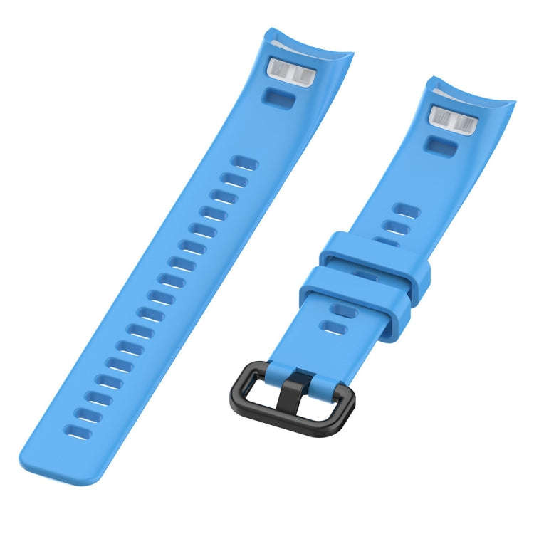 Smart Watch Silicone Watch Band for Huawei Honor Band 4 / Band 5(Sky Blue)