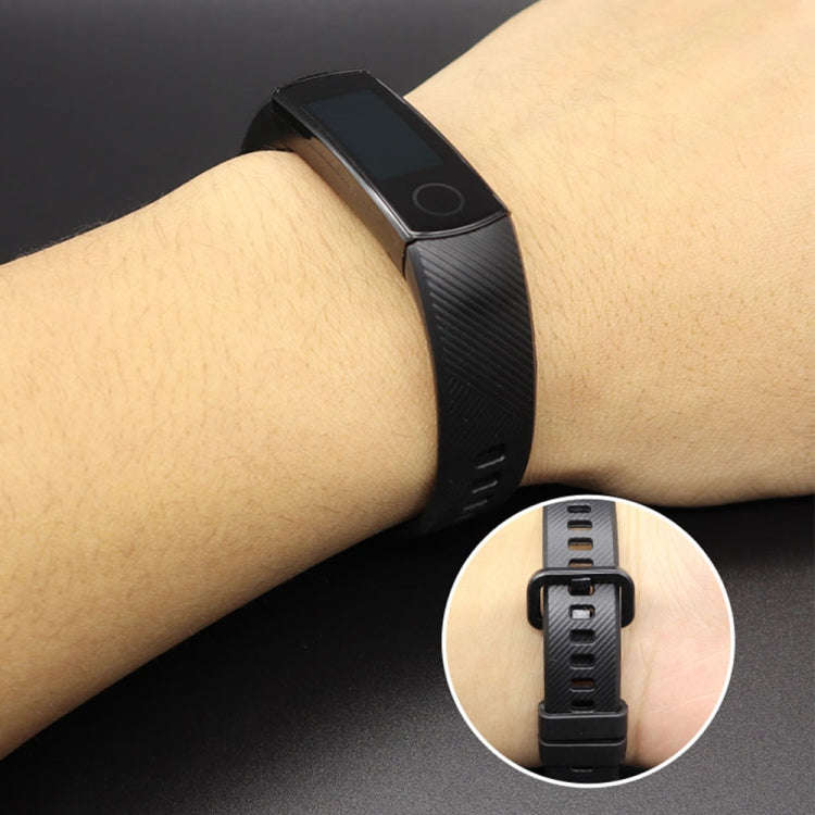 Smart Watch Silicone Watch Band for Huawei Honor Band 4 / Band 5(Sky Blue)