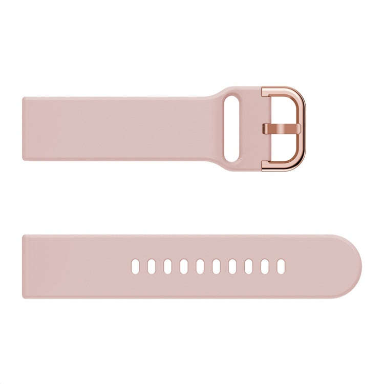 Smart Watch Electroplated Buckle Watch Band for Galaxy Watch Active(Pink)