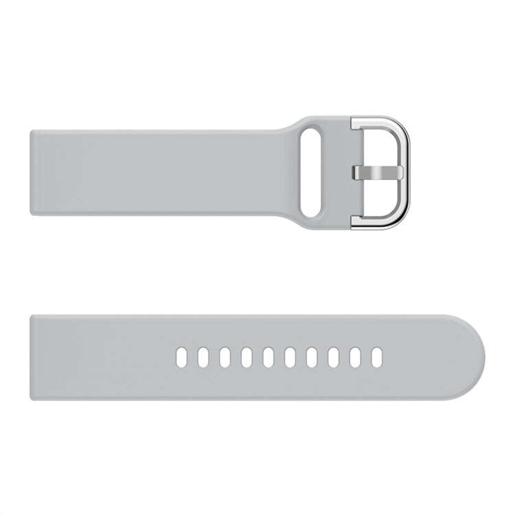 Smart Watch Electroplated Buckle Watch Band for Galaxy Watch Active(Grey)