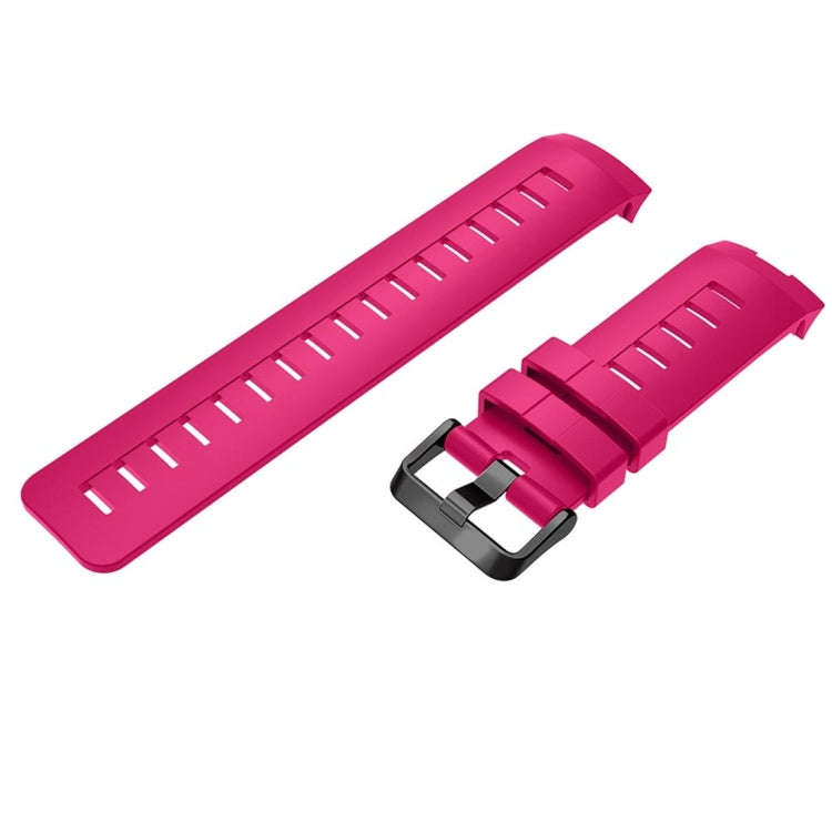 Smart Watch Silicone Watch Band for Suunto Ambit3 Vertical(Rose Red)