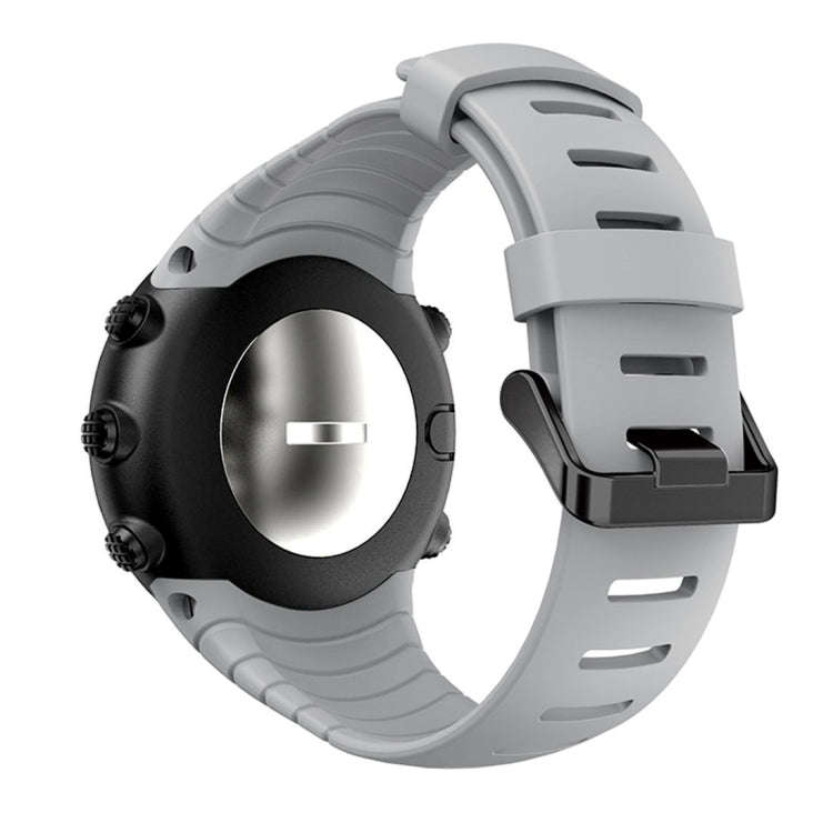 Smart Watch Silicone Watch Band for Suunto Core(Grey)