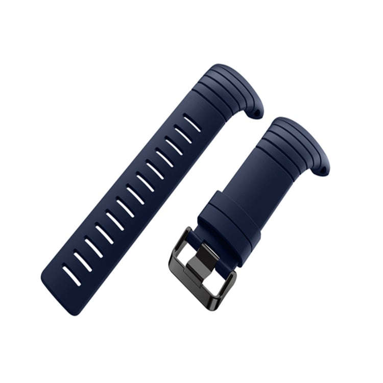 Smart Watch Silicone Watch Band for Suunto Core(Blue)