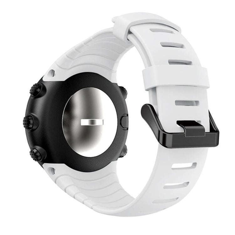 Smart Watch Silicone Watch Band for Suunto Core(White)