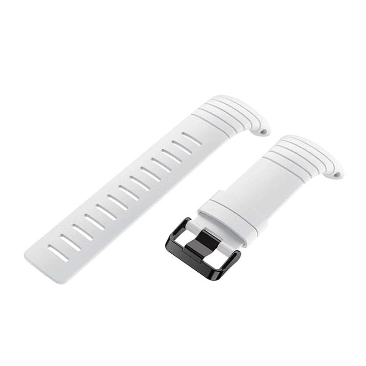 Smart Watch Silicone Watch Band for Suunto Core(White)