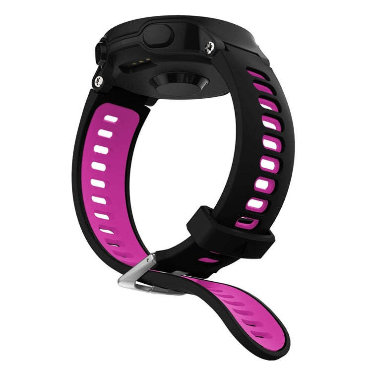 Smart Watch Silicone Watch Band for Garmin Forerunner 735XT(Rose Red)