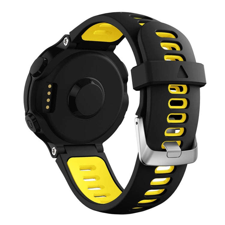 Smart Watch Silicone Watch Band for Garmin Forerunner 735XT(Yellow)
