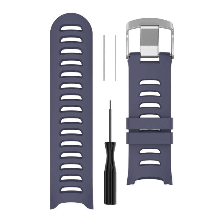 Smart Watch Silicone Watch Band for Garmin Forerunner 610(Purple)
