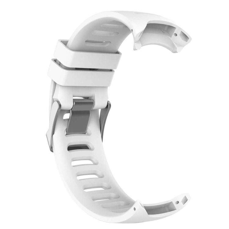 Smart Watch Silicone Watch Band for Garmin Forerunner 610(White)