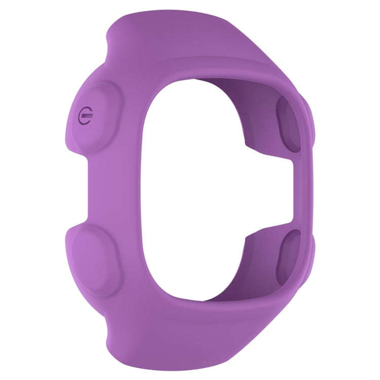 Smart Watch Silicone Protective Case for Garmin Forerunner 10 / 15(Purple)