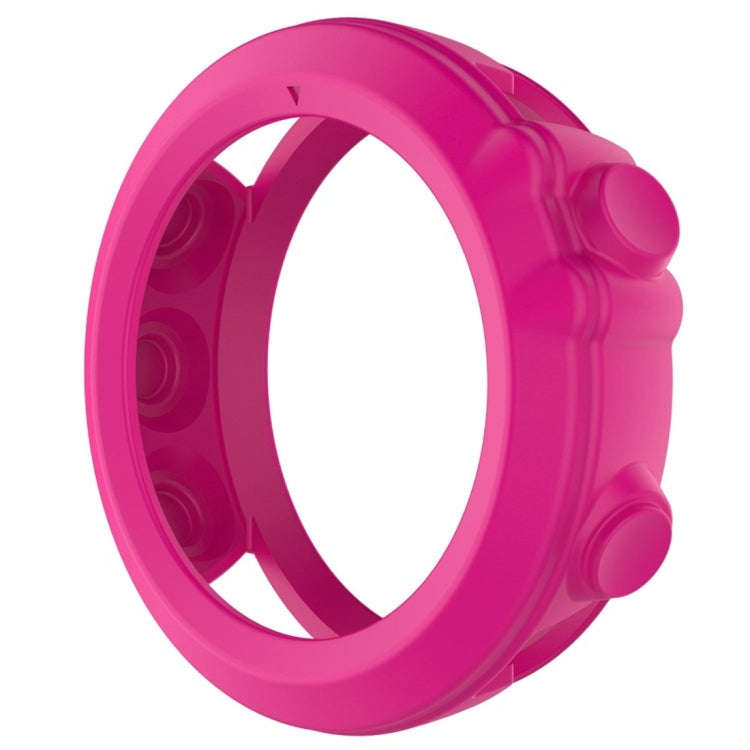 Smart Watch Silicone Protective Case for Garmin Fenix 3(Rose Red)