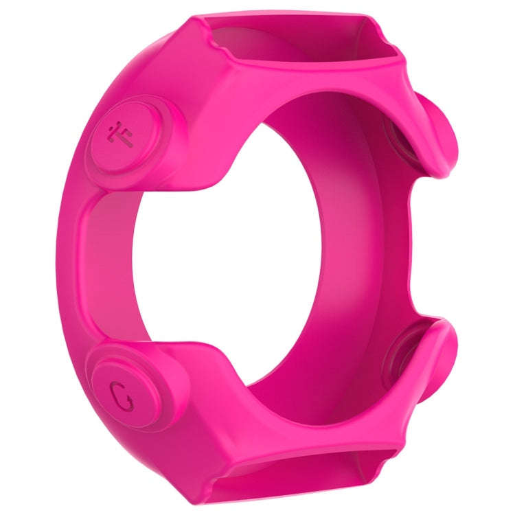 Smart Watch Silicone Protective Case for Garmin Forerunner 620(Rose Red)