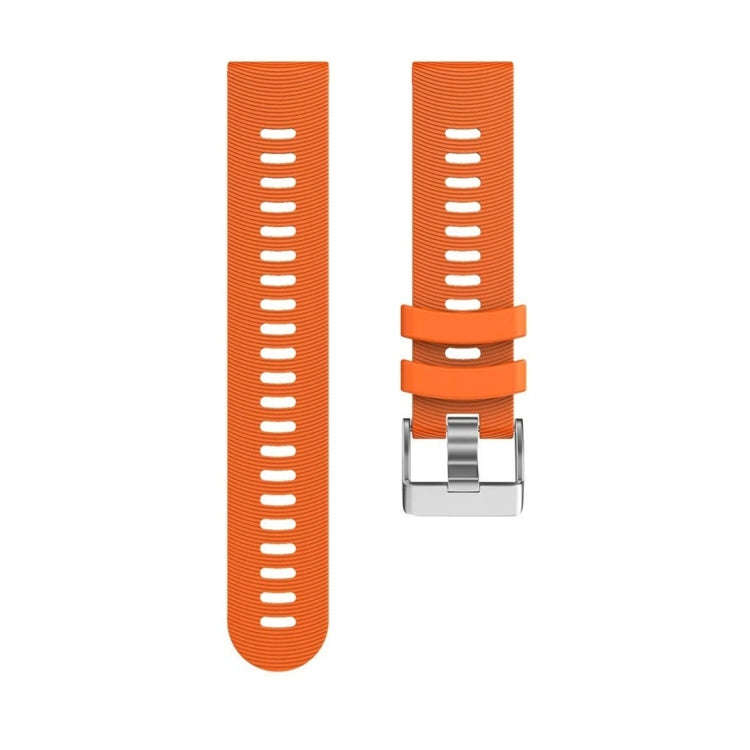Smart Watch Silicone Watch Band for Garmin Forerunner 245(Orange)