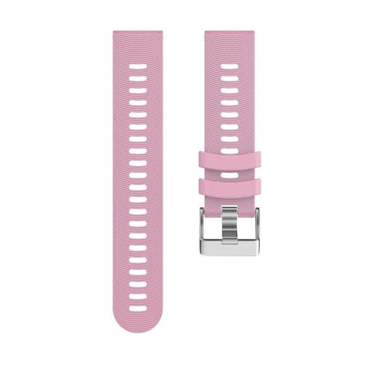 Smart Watch Silicone Watch Band for Garmin Forerunner 245(Pink)