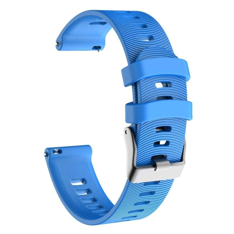 Smart Watch Silicone Watch Band for Garmin Forerunner 245(Sky Blue)