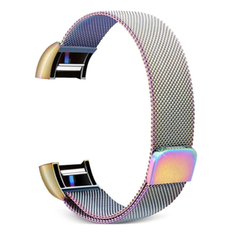 Smart Watch Stainless Steel Watch Band for FITBIT Charge 2, Size: S(Colour)