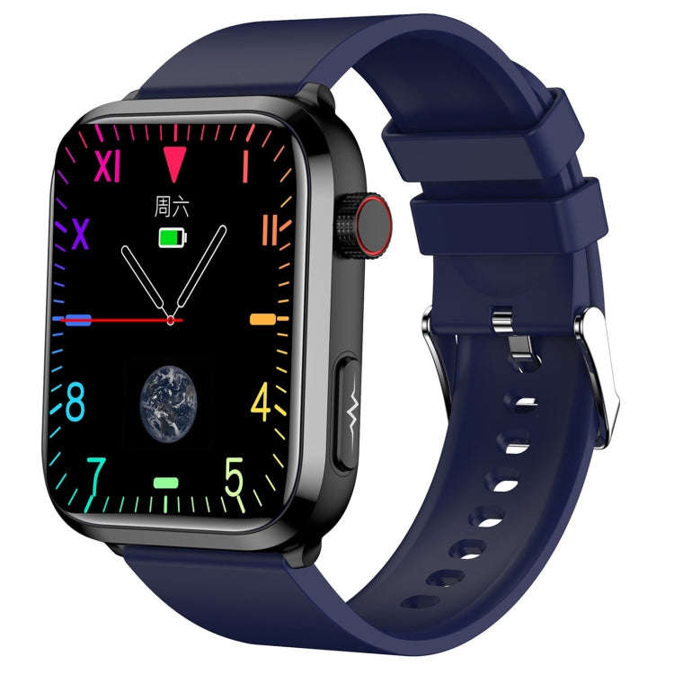 ET210 1.91 inch IPS Screen IP67 Waterproof Silicone Band Smart Watch, Support Body Temperature Mo...