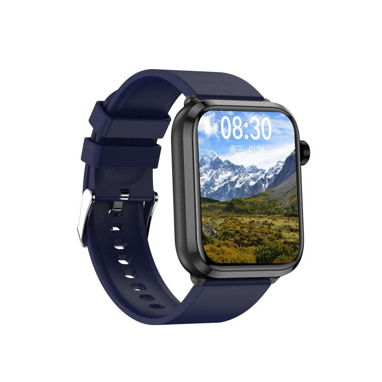 ET210 1.91 inch IPS Screen IP67 Waterproof Silicone Band Smart Watch, Support Body Temperature Mo...