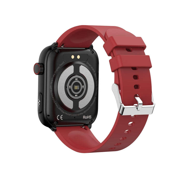 ET210 1.91 inch IPS Screen IP67 Waterproof Silicone Band Smart Watch, Support Body Temperature Mo...