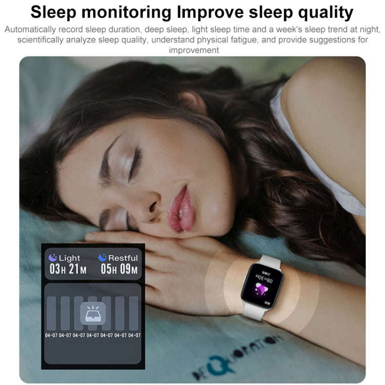 G12 1.7 inch IPS Screen Smart Watch, Support Bluetooth Calling / Body Temperature Monitoring (Black)