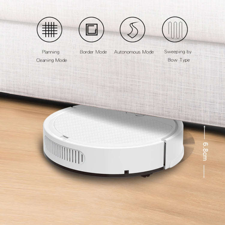 BOWAI OB8S Household Intelligent Path Charging Sweeping Robot (Black)