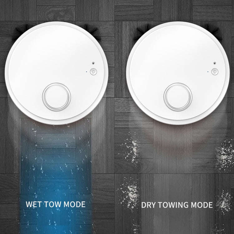 BOWAI OB12 Household Intelligent USB Charging Sweeping Robot (White)