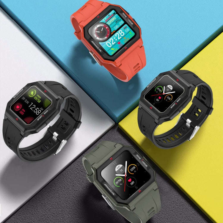 Lokmat FT10 1.3 inch IPS Touch Screen Waterproof Smart Watch, Support Music Play / Heart Rate / B...