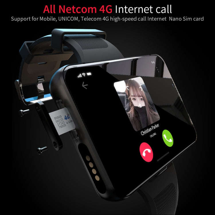 LOKMAT APPLLP Max 4G Call Smart Watch, 2.88 inch MTK6761 Quad Core, 4GB+64GB, Android  9.0, GPS, ...