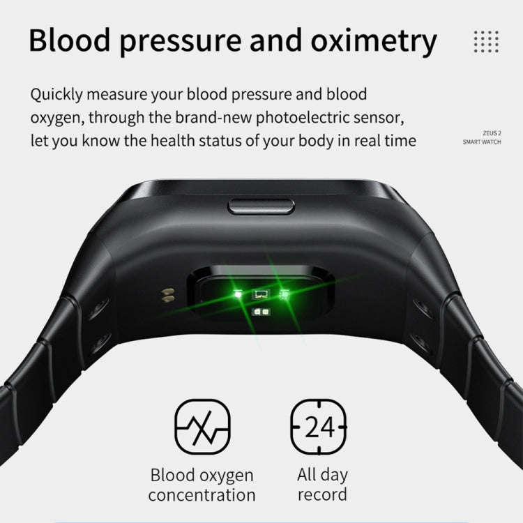 LOKMAT ZEUS 2 1.69 inch Screen Waterproof Smart Watch, GPS / Heart Rate  / Blood Oxygen / Blood P...