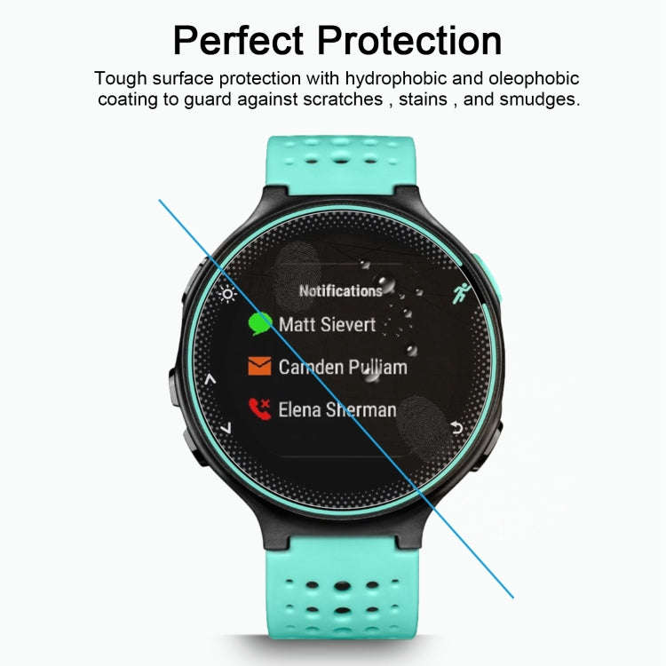 2 PCS ENKAY Hat-Prince for Garmin Forerunner 235 Smart Watch 0.2mm 9H Surface Hardness 2.15D Expl...