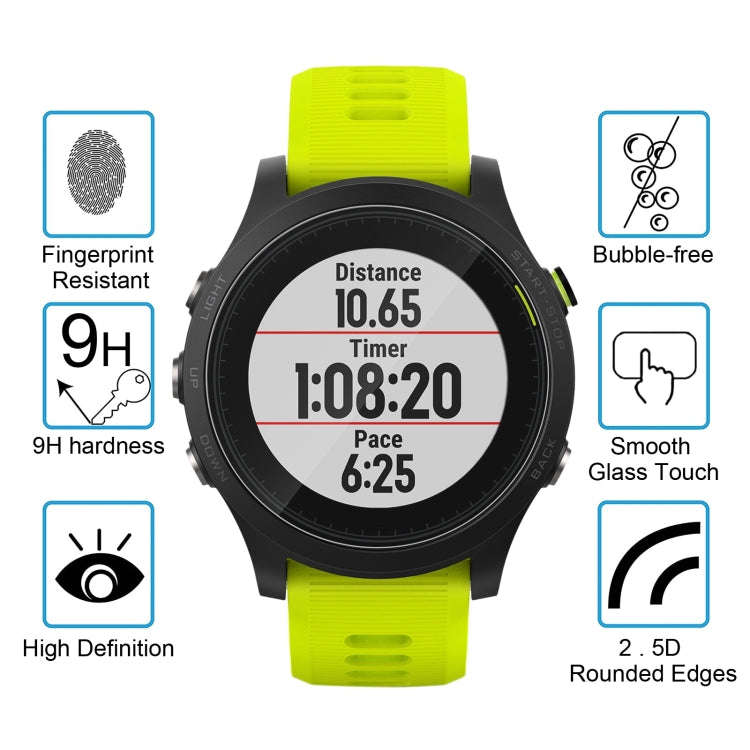 2 PCS ENKAY Hat-Prince for Garmin Forerunner 935 Smart Watch 0.2mm 9H Surface Hardness 2.15D Expl...