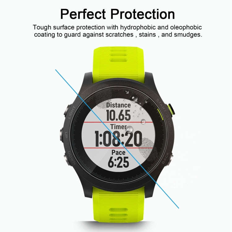 2 PCS ENKAY Hat-Prince for Garmin Forerunner 935 Smart Watch 0.2mm 9H Surface Hardness 2.15D Expl...