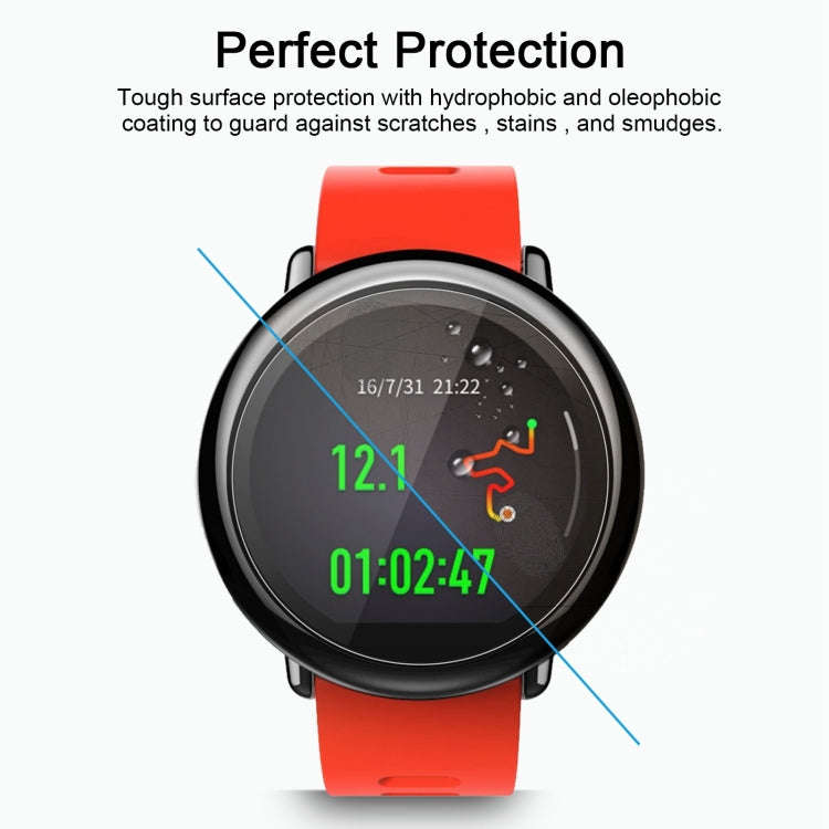 2 PCS ENKAY Hat-Prince for Xiaomi Huami AMAZFIT Smart Watch 0.2mm 9H Surface Hardness 2.15D Explo...