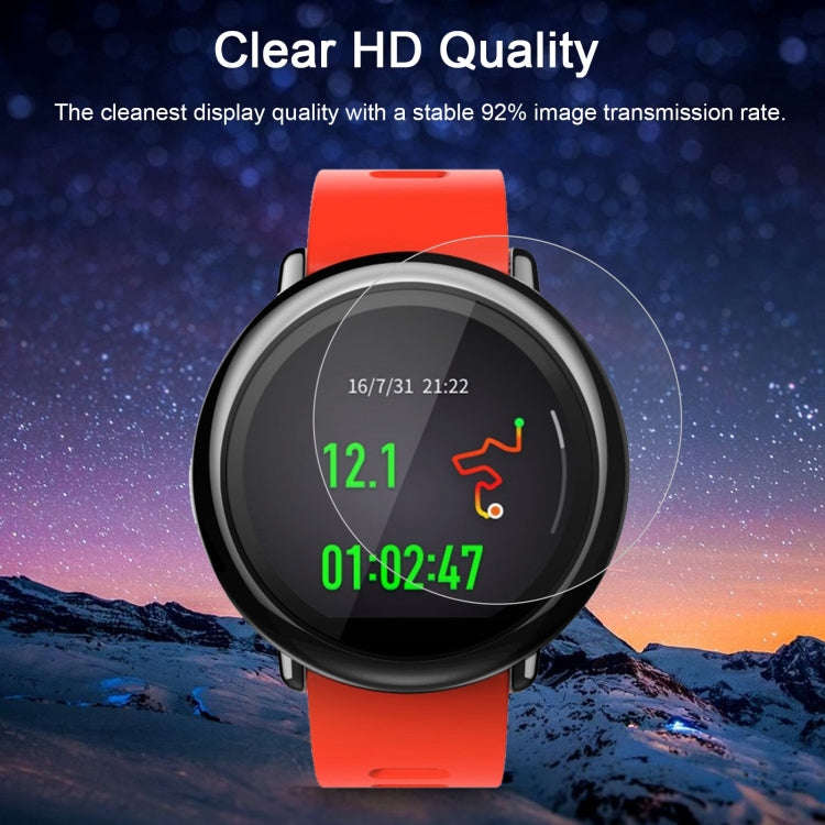 2 PCS ENKAY Hat-Prince for Xiaomi Huami AMAZFIT Smart Watch 0.2mm 9H Surface Hardness 2.15D Explo...